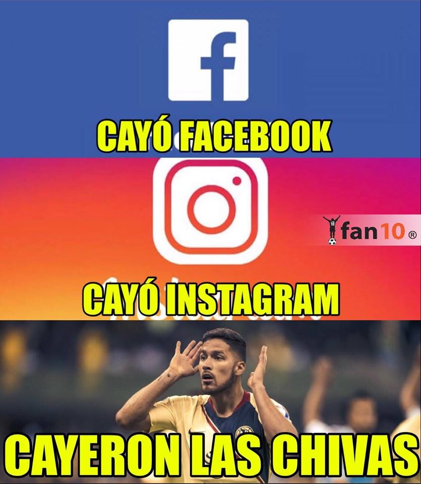 Memes: América 2-0 Chivas, Cuartos de Final de Copa MX 2019