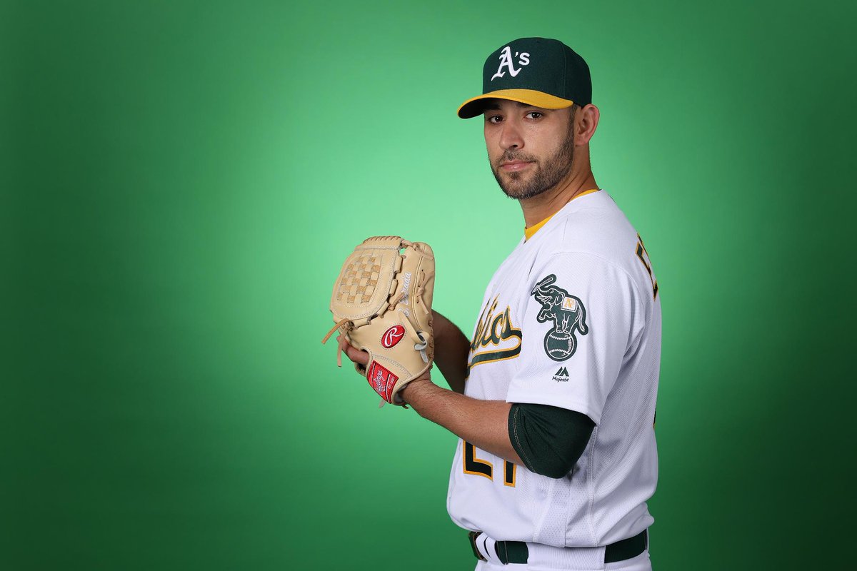 Marco Estrada abrirá el segundo encuentro de los Atléticos de Oakland en Japón. Foto: MLB México