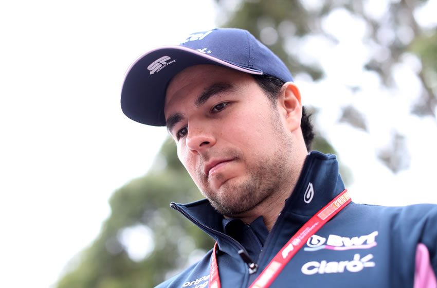 Sergio 'Checo' Pérez se refirió a la nueva serie de Netflix, 'Drive to Survive'. Foto: AFP