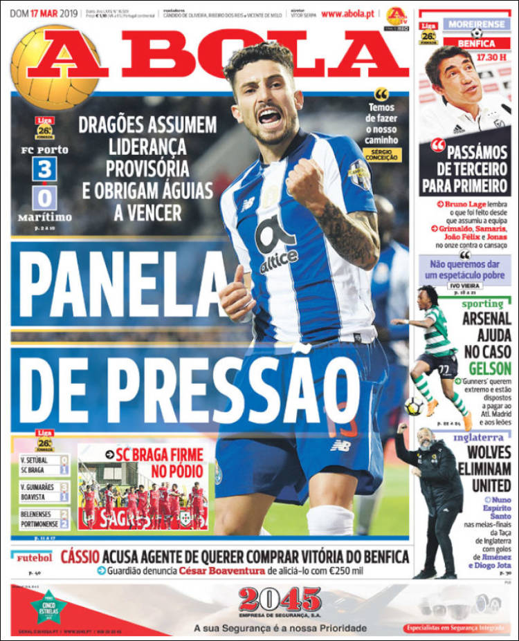 A Bola de Portugal.