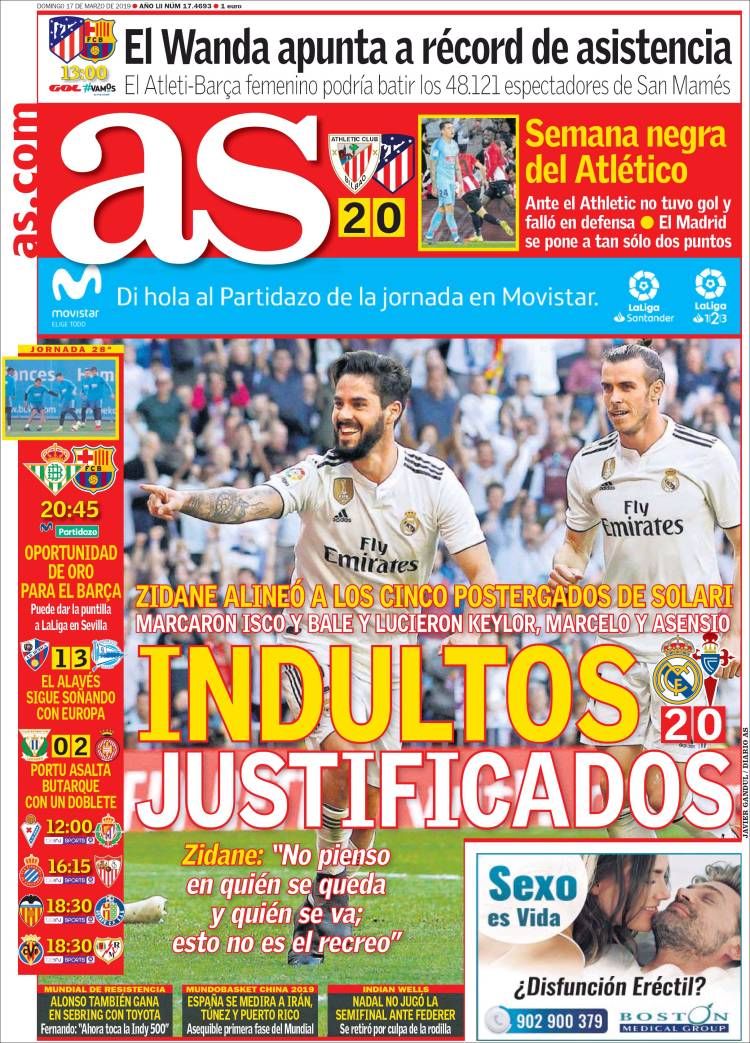 As de España.