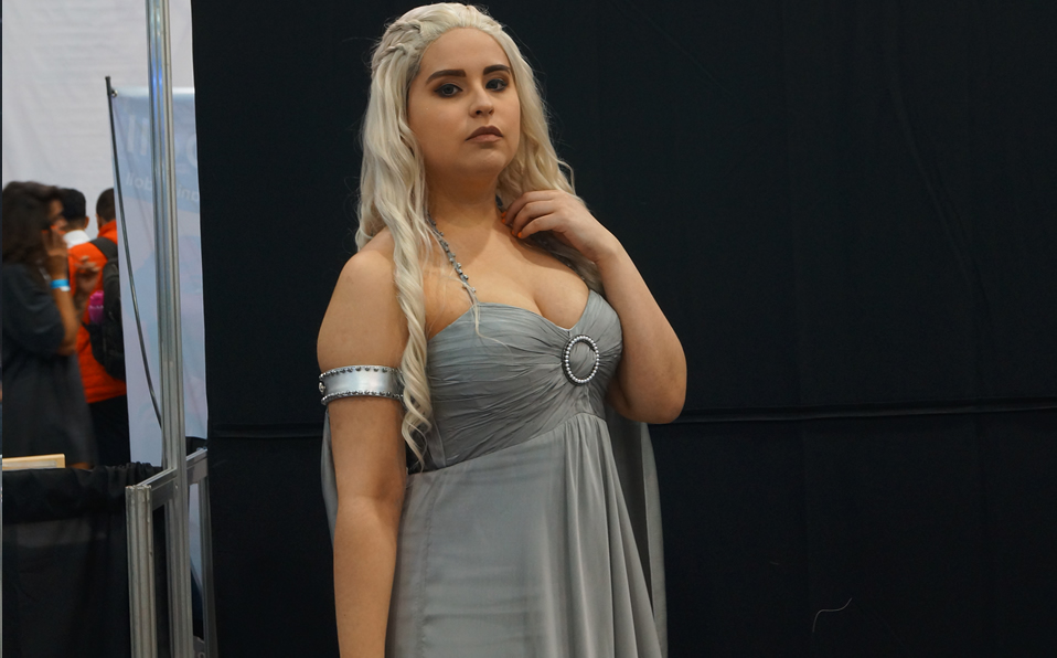 Cosplay de Daenerys Targaryen. (Foto: Aldo Pérez)