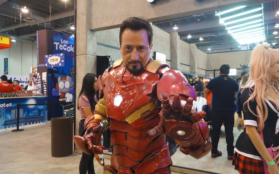 Cosplay de Iron-Man. (Foto: Aldo Pérez)