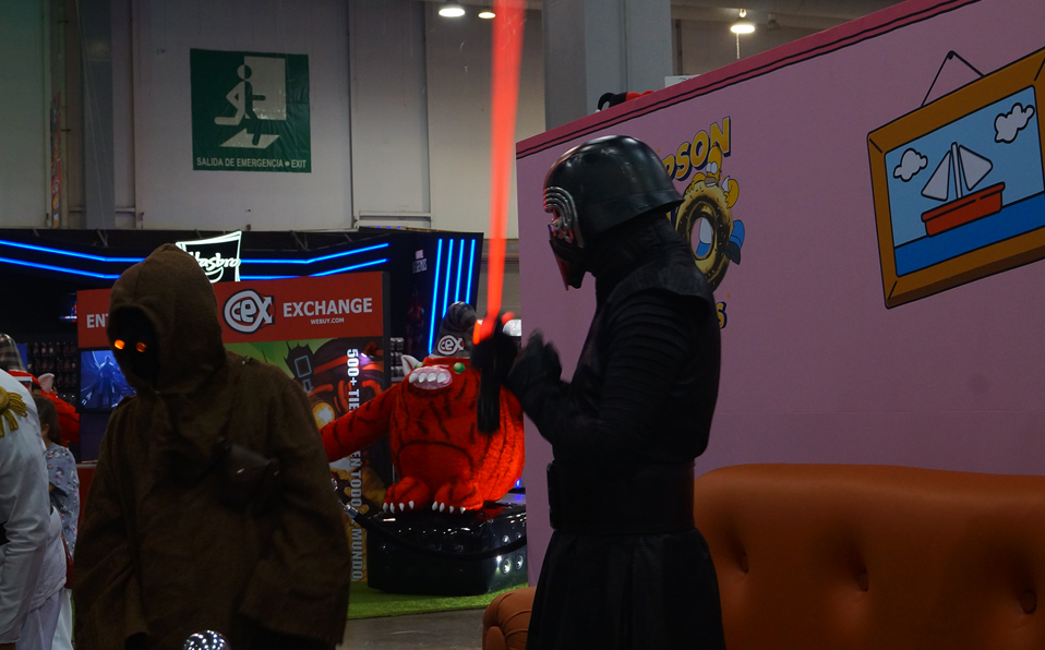 Cosplay de Kylo Ren. (Foto: Aldo Pérez)