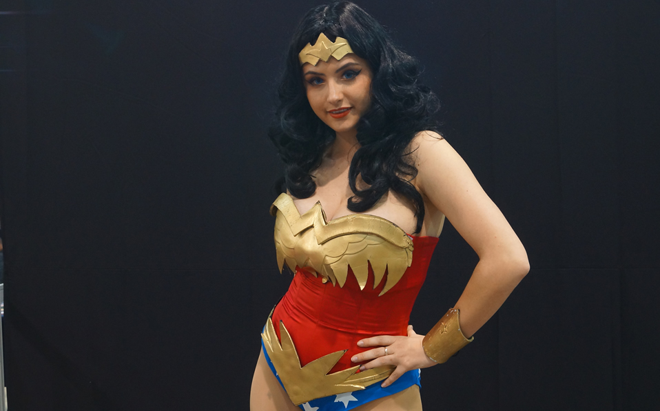 Cosplay de Wonder Woman. (Foto: Aldo Pérez)