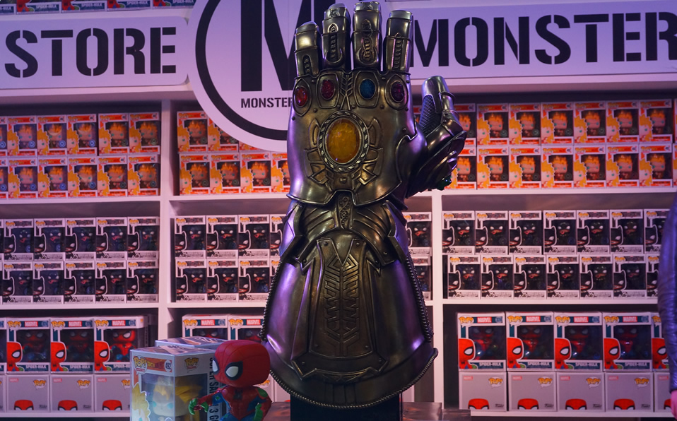 El guantelete de Thanos. (Foto: Aldo Pérez)