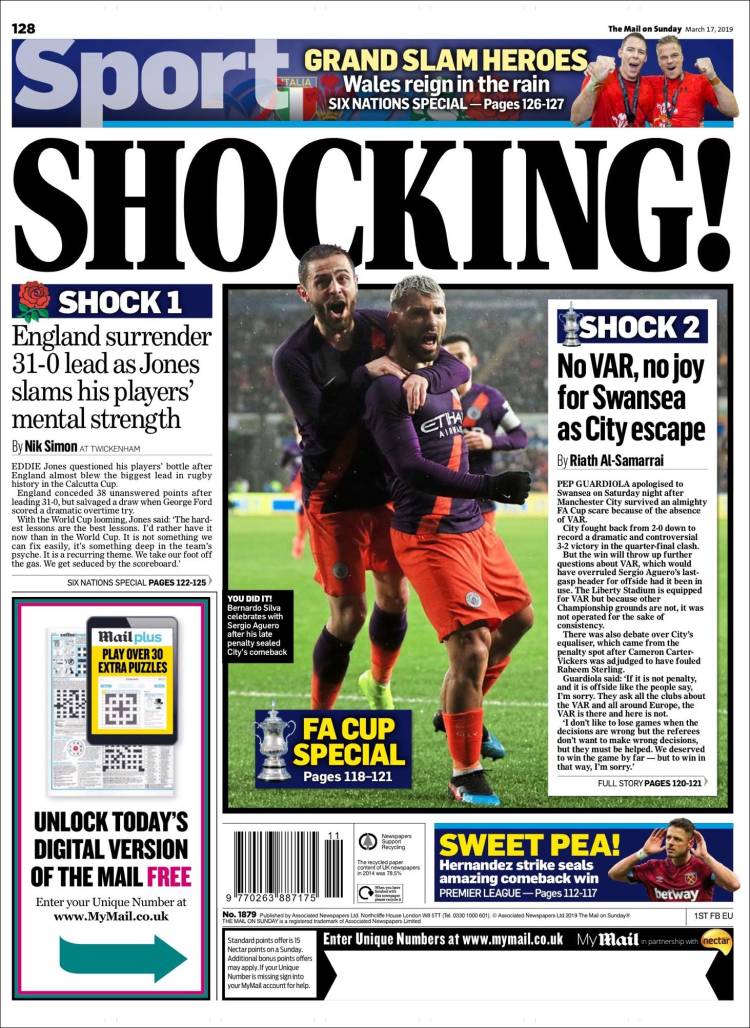 Mail Sport de Reino Unido.