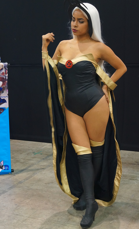 Cosplay de Storm. (Foto: Aldo Pérez)
