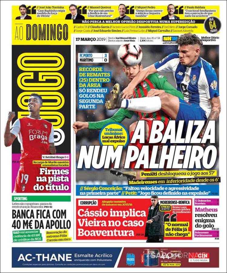 O Jogo de Portugal.