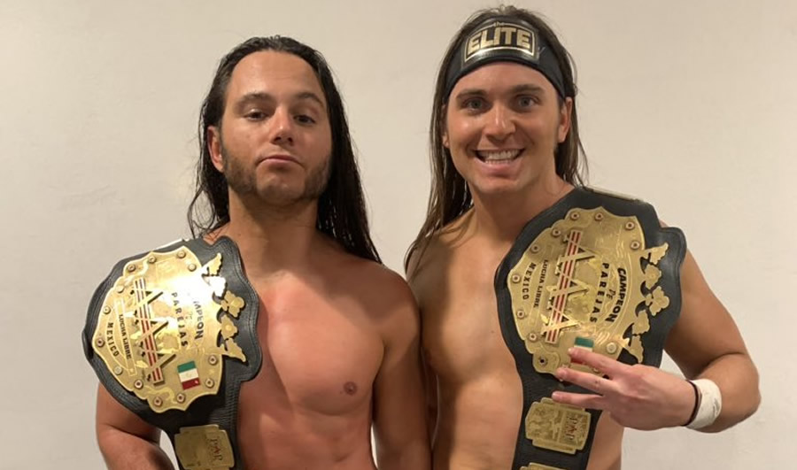 El oro se irá directamente a AEW. (Foto: AAA)