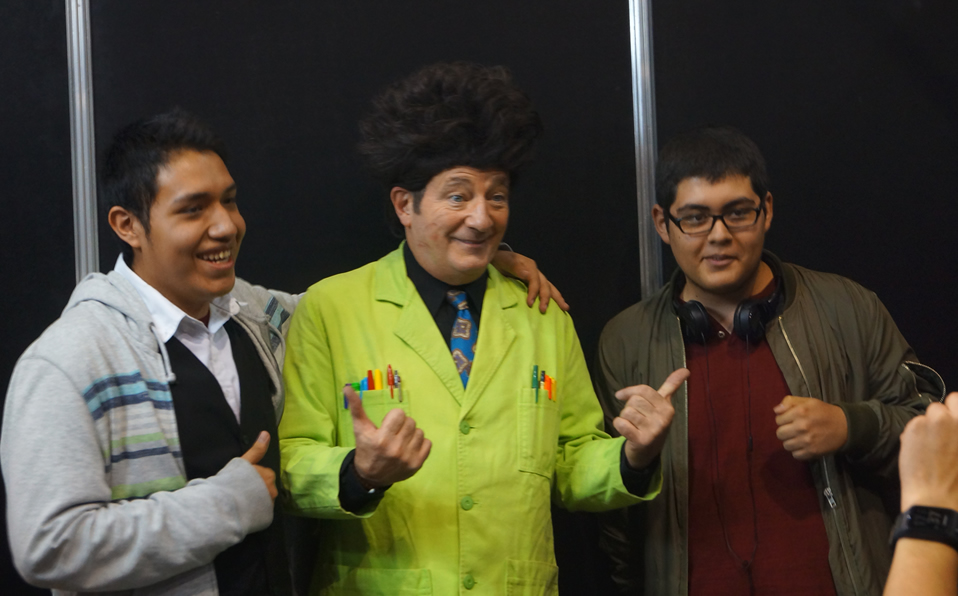 Paul Zaloom "Beakman". (Foto: Aldo Pérez)
