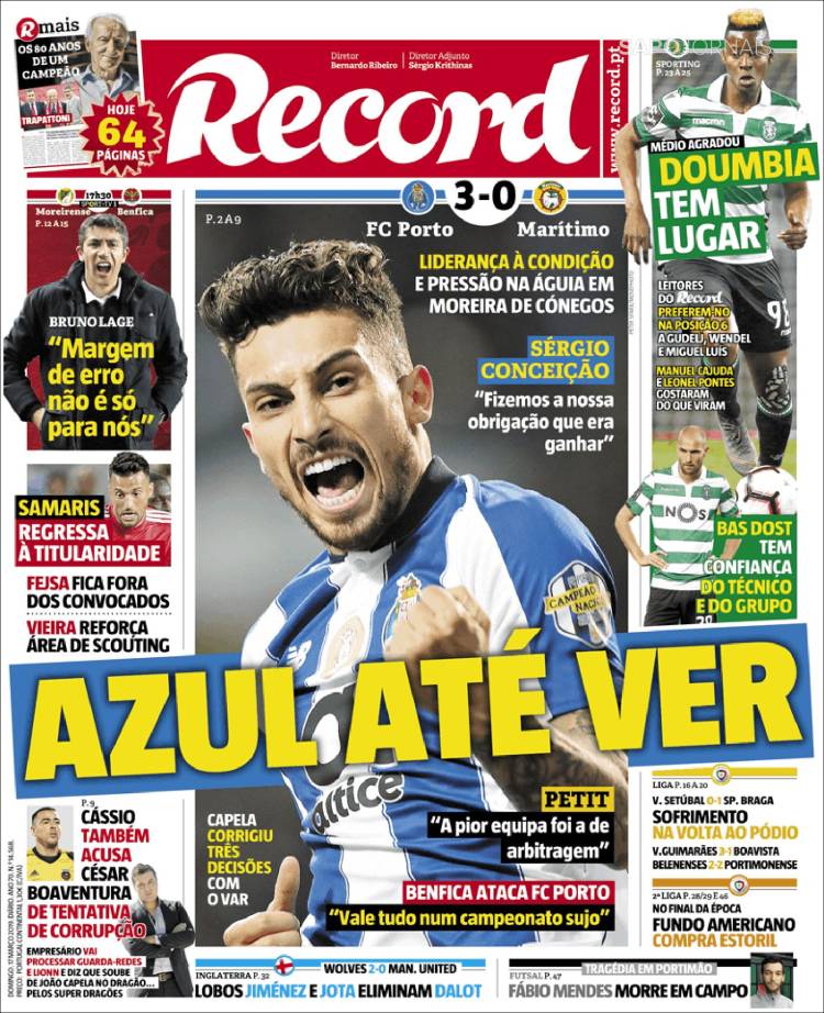 Record de Portugal.