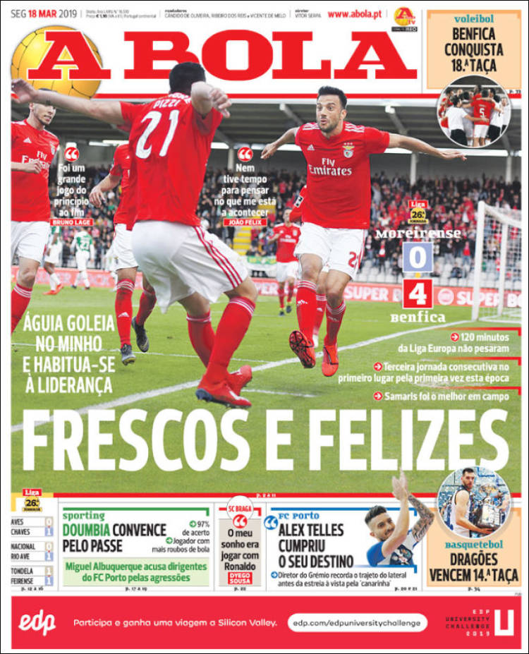 A Bola de Portugal.