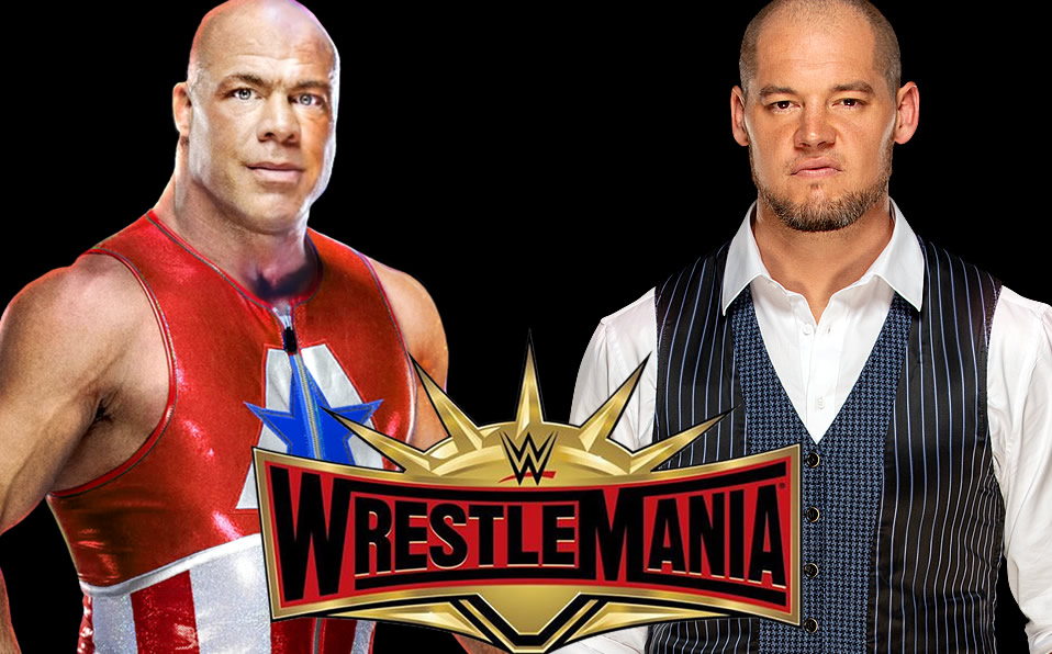 Kurt Angle vs Baron Corbin (WWE)