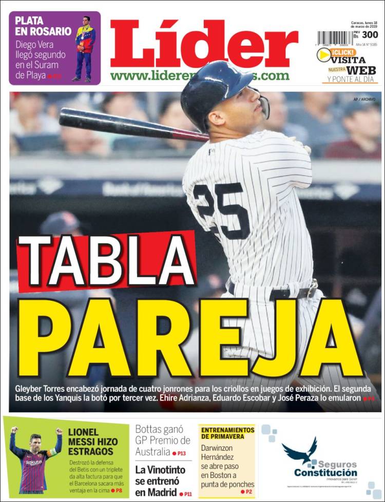 Lider de Venezuela.