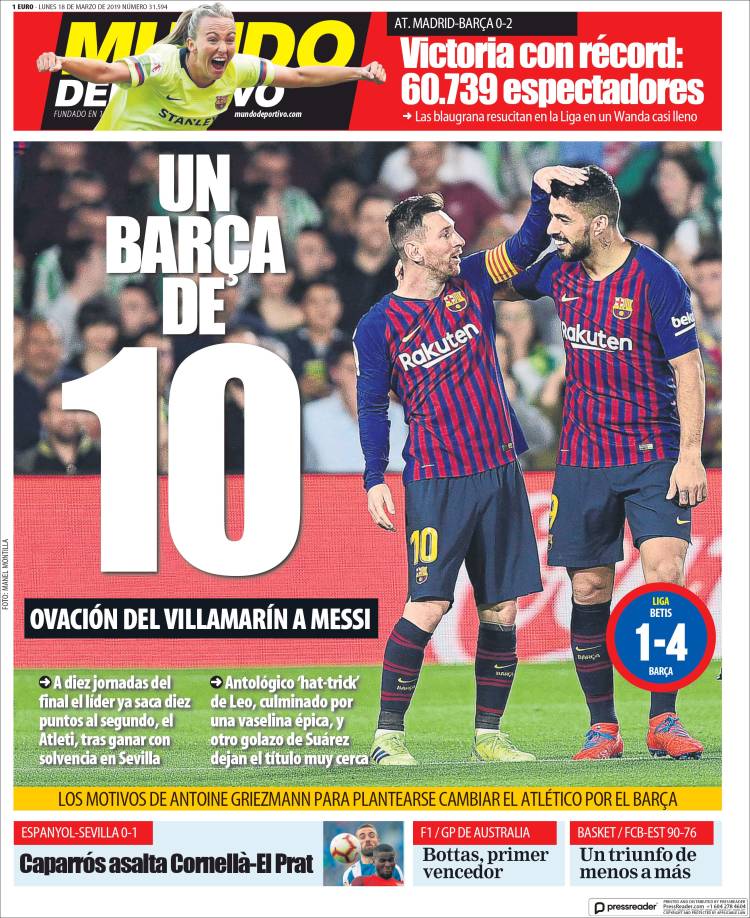 Mundo deportivo de España.