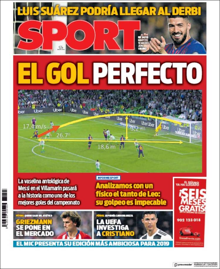 Las mejores portadas del mundo de los deportes.