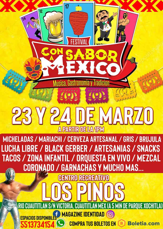 Los eventos de lucha libre que se realizarán del 20 al 26 de marzo.
