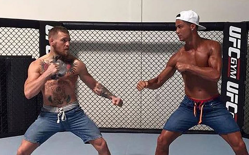 El portugués se subió al octágono durante sus vacaciones hace unos años. (UFC)
