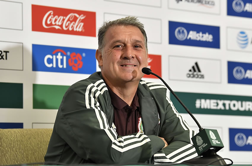 Gerardo Martino considera que el Tri puede desplegar un buen juego y pelear con las potencias. Foto: Imago7