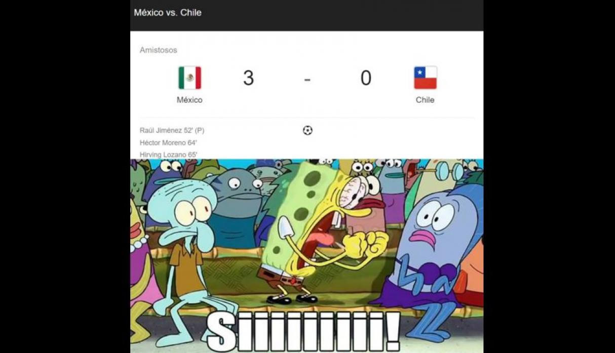 MEMES: México 3-1 Chile