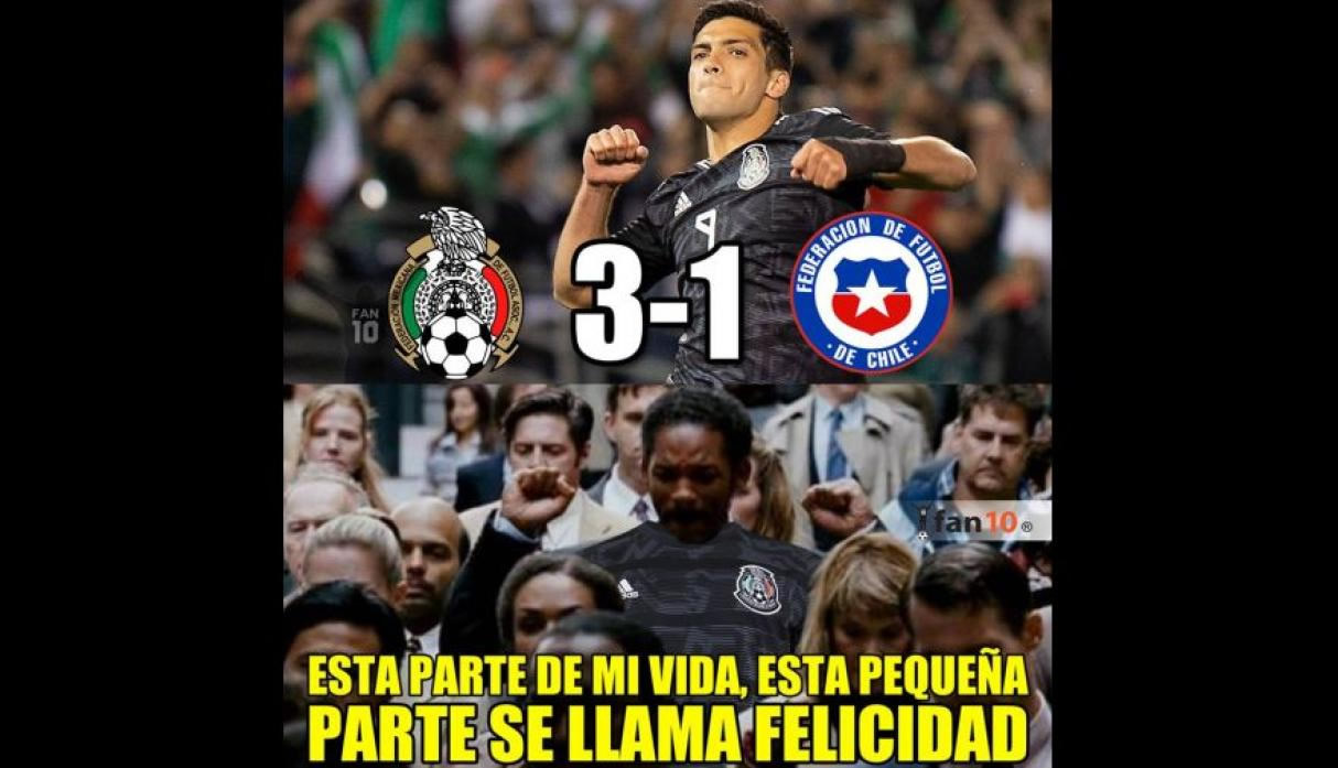 MEMES: México 3-1 Chile, Goles Amistoso 2019, Fecha FIFA