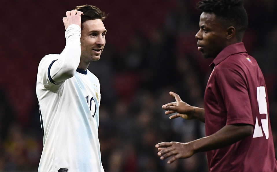 Messi regresó con Argentino con quien no jugaba desde el Mundial de Rusia. ( AFP)