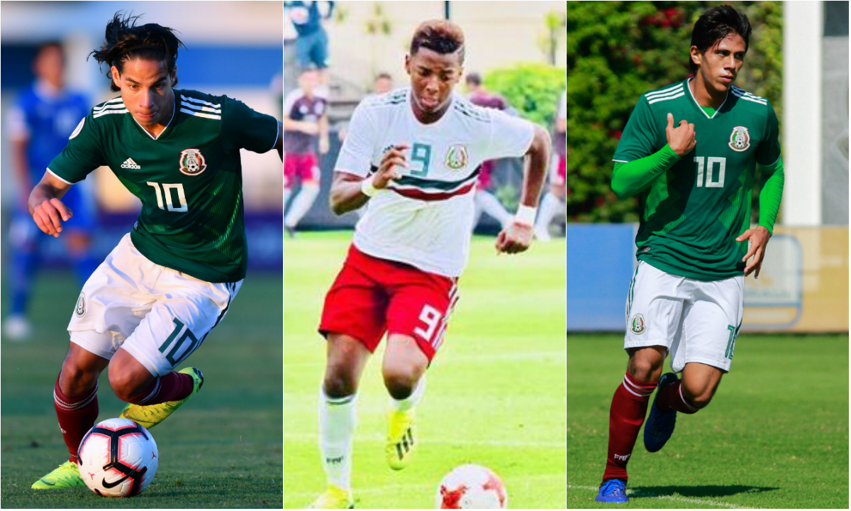 Lainez, Maleck y Macías: el tridente juvenil del Tri Sub20