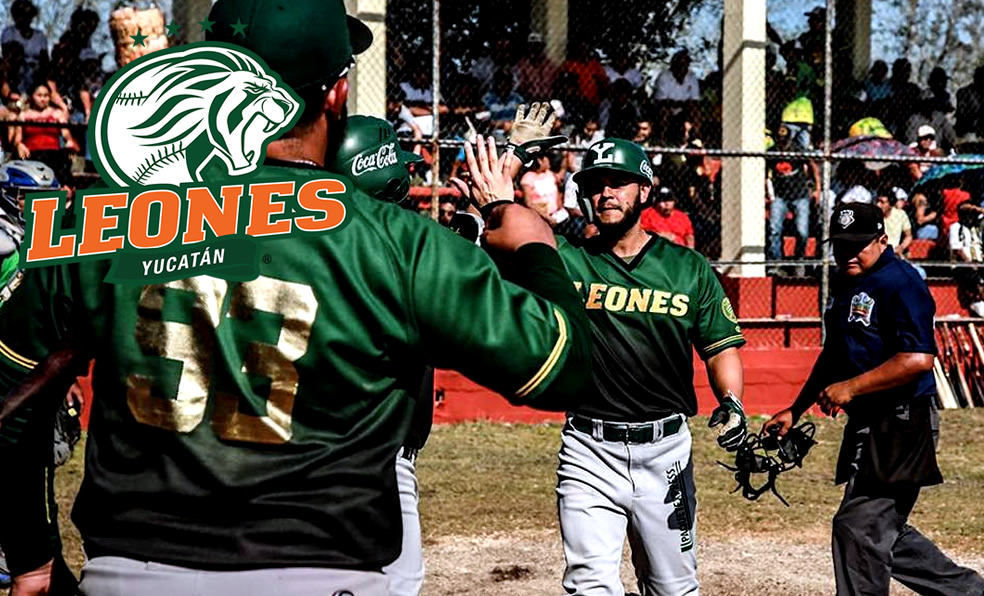 Leones de Yucatán, unas verdaderas fieras de la Liga Mexicana de Beisbol. (Foto: @leonesdeyucatan)