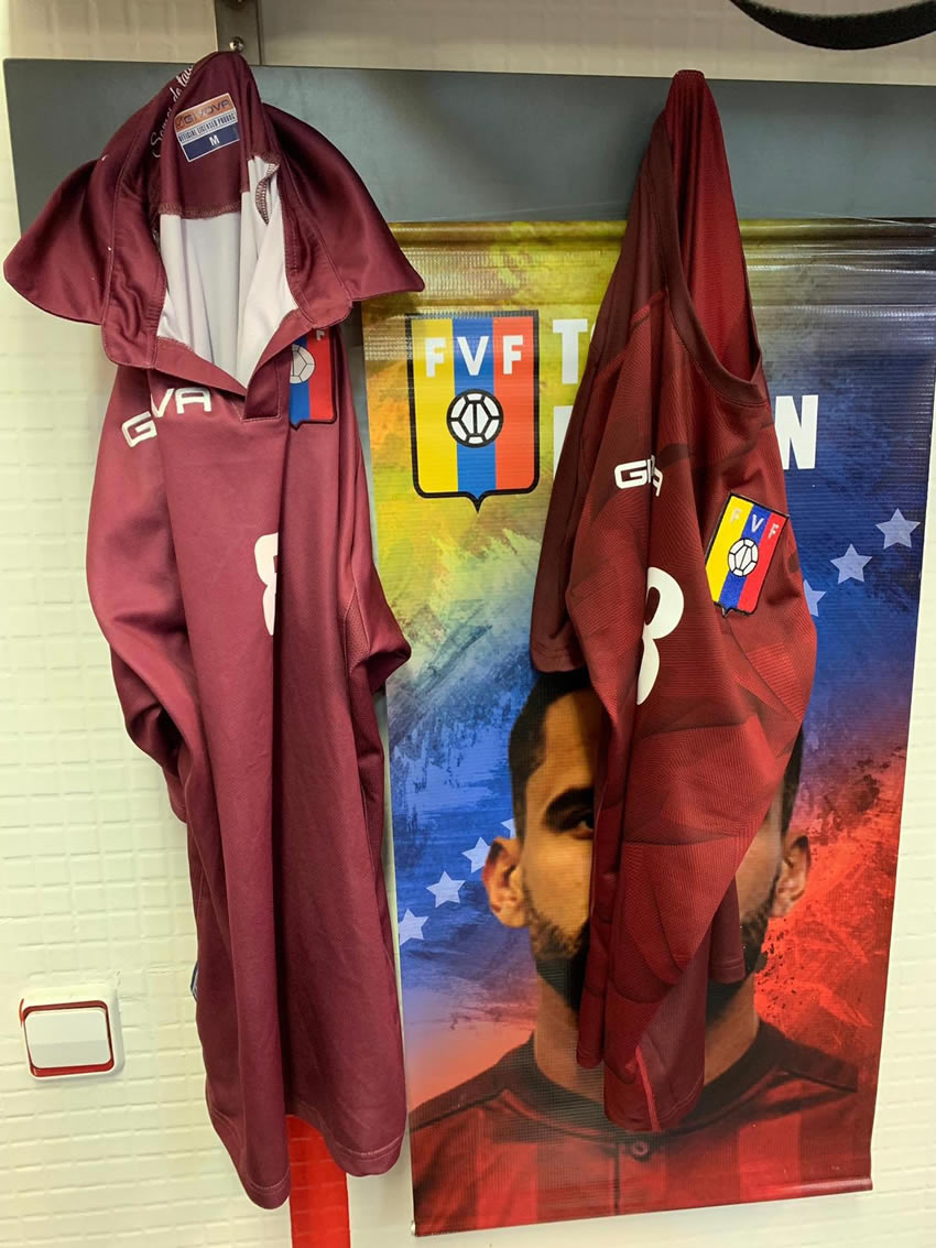 Venezuela cayó ante la Selección de Cataluña en el Estadi Municipal de Montilivi. (Foto: @TomasRincon5)