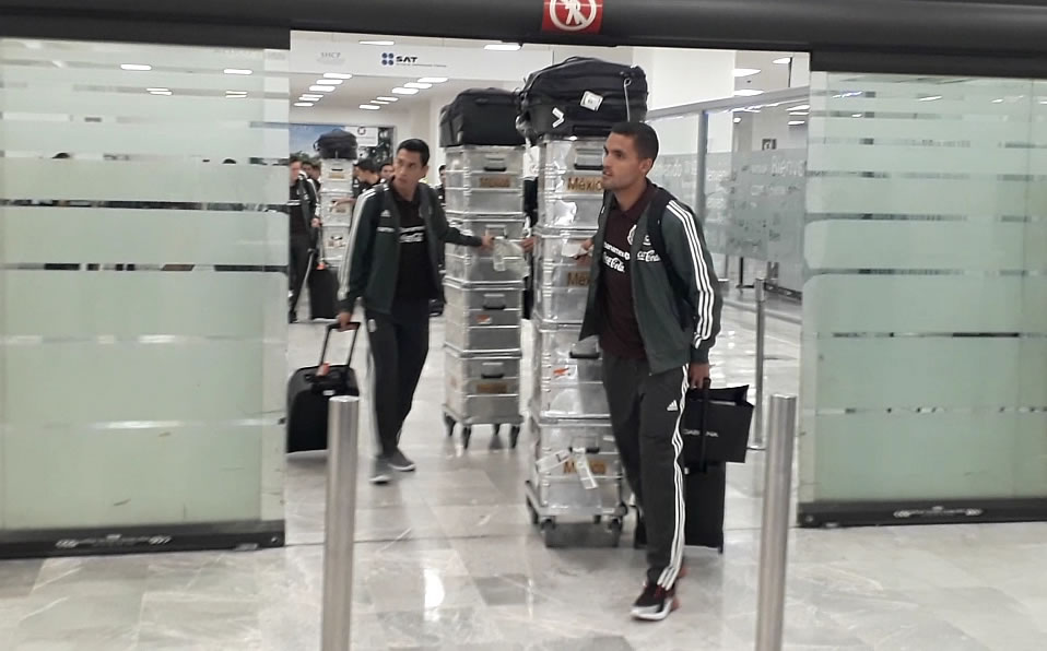 Así arribaron a la Ciudad de México. (Mediotiempo)