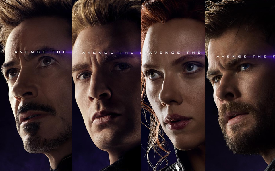 Robert Downey Jr, Chris Evans, Scarlett Johansson y Chris Hemsworth hablaron de sus personajes.