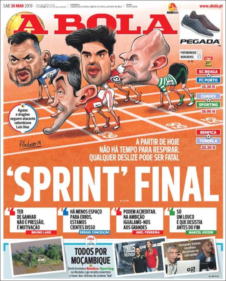 A Bola de Portugal.