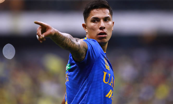 América venció 3-0 a Tigres en la cancha del Azteca,  su tercer triunfo consecutivo en Liga. (Foto: Imago7)