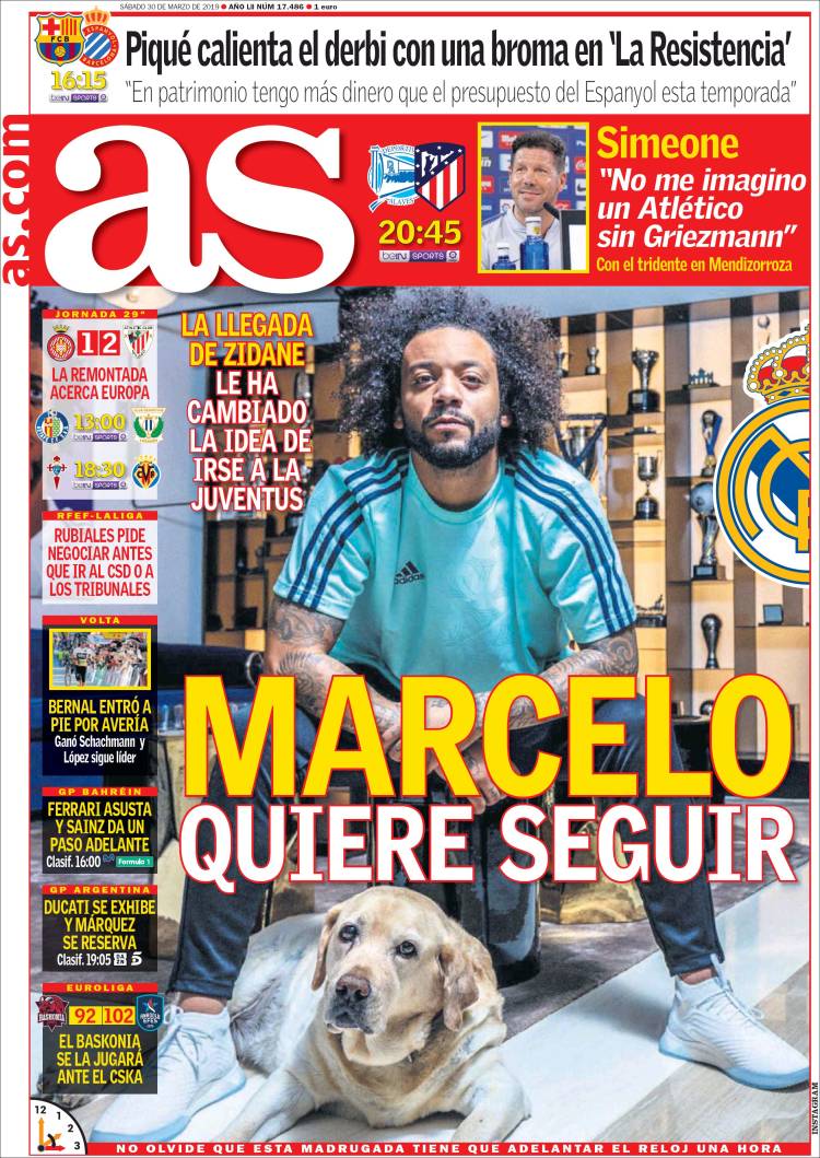 As de España.