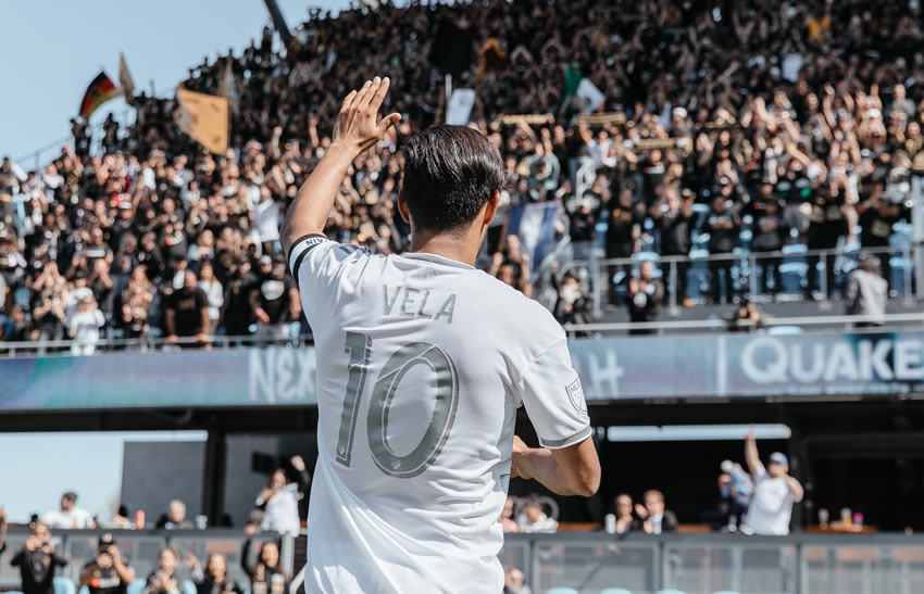 Carlos Vela suma 6 goles en 5 duelos. (Foto: @LAFC)
