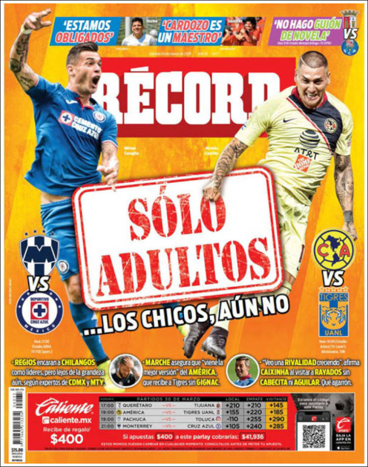 Récord de México.