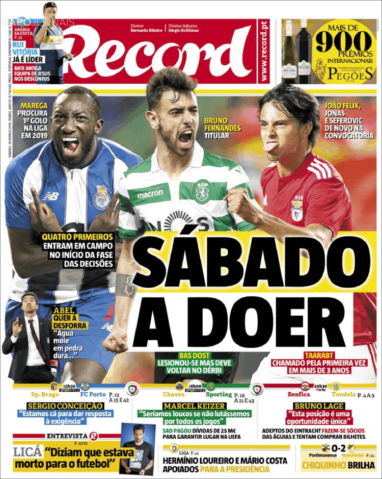 Record de Portugal.