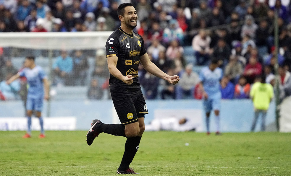 Jesús Chávez celebra el triunfo de Dorados. (Foto: Imago7)