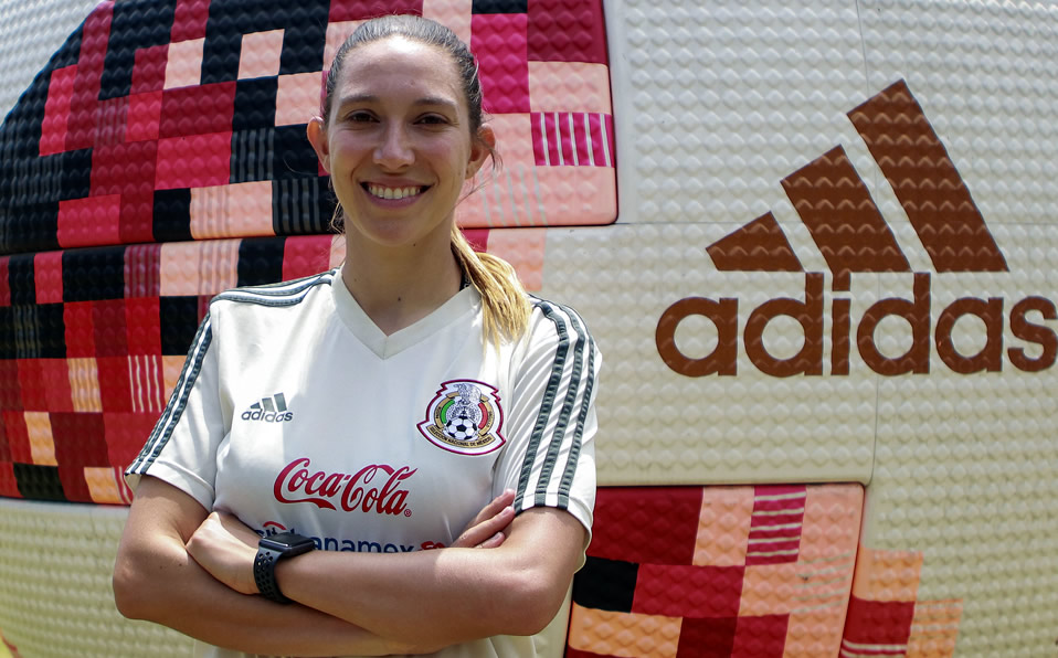 Adriana Iturbide es delantera del Atlas. (Imago7)