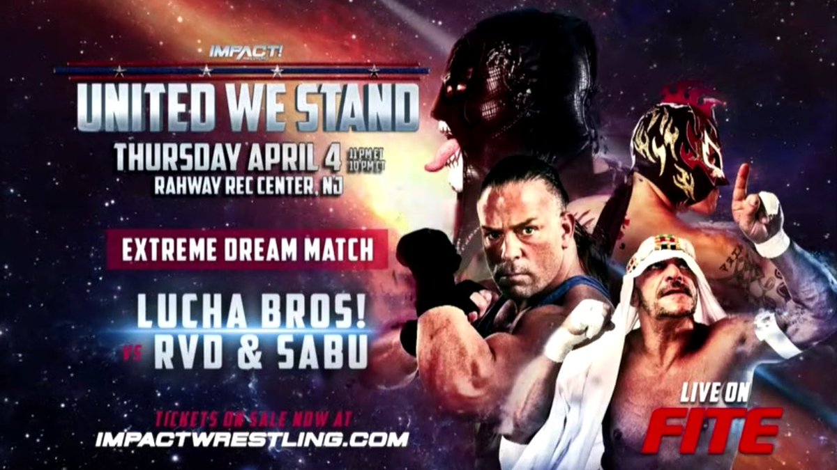 Los eventos de lucha libre que se realizarán del 3 al 9 de abril.