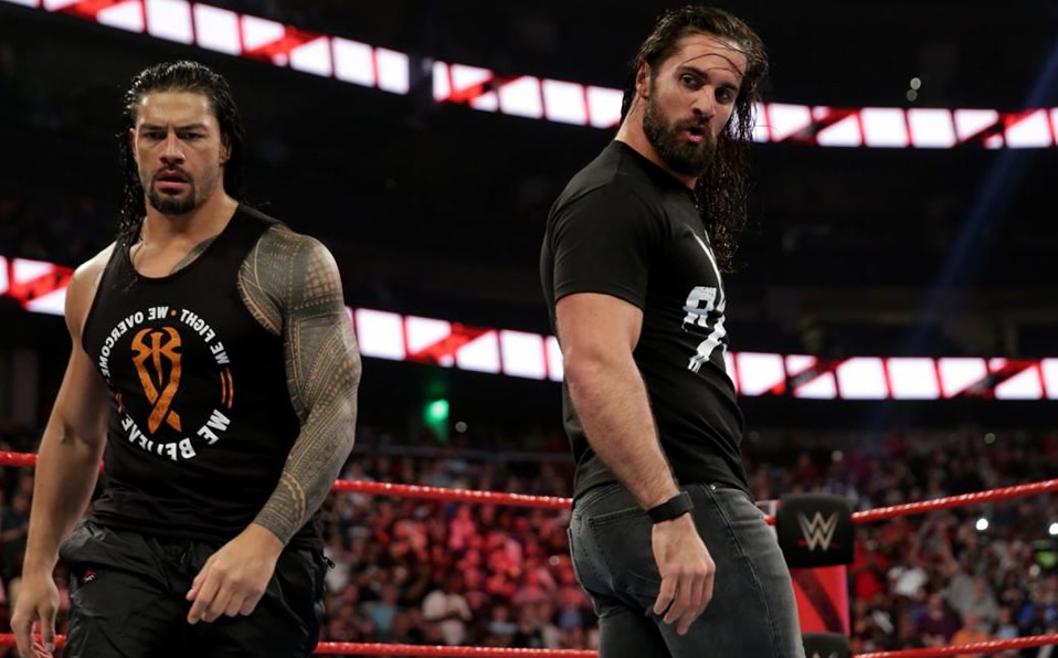 Roman Reigns y Seth Rollins (WWE)