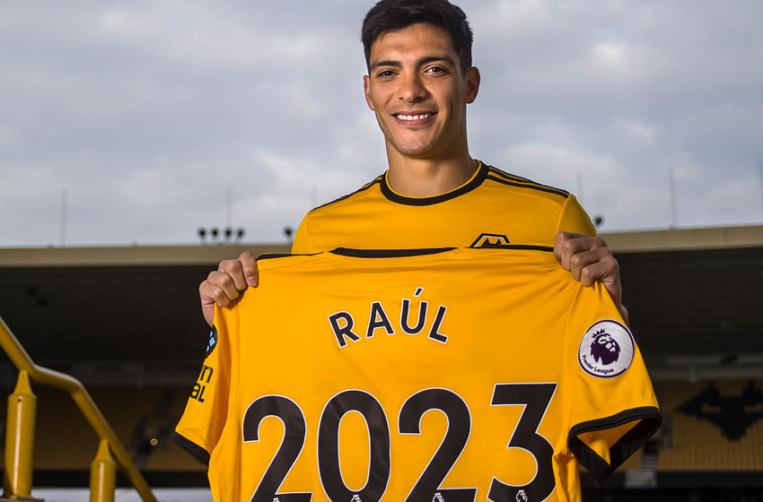 Raúl Jiménez fue comprado por el Wolverhampton. Foto: Wolverhampton