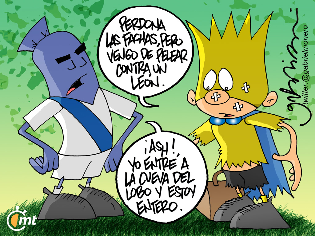 ¡En fachas!