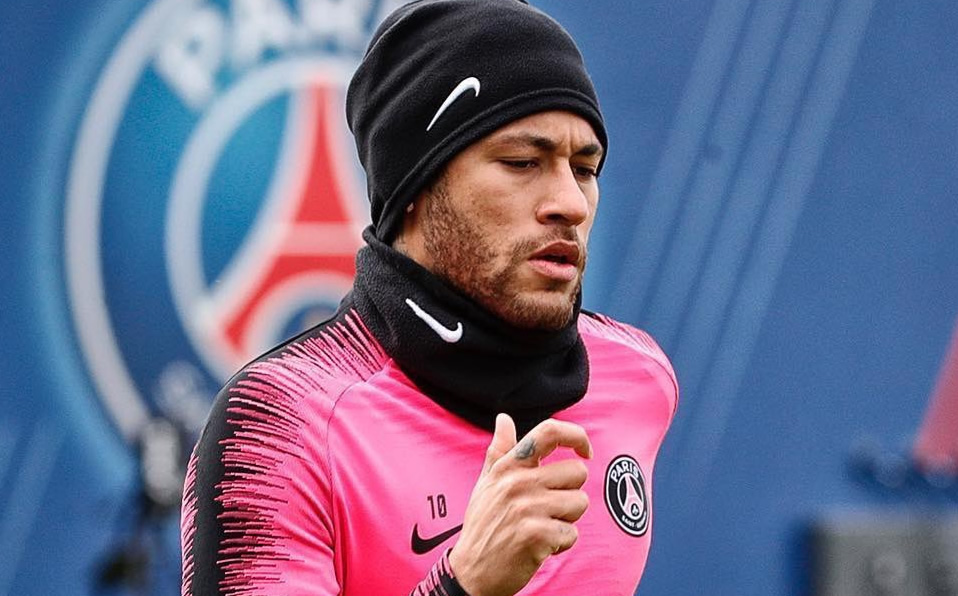 Neymar se reincorporó esta semana a los entrenamientos del PSG. (Foto: @PSG_inside )