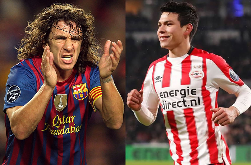 Puyol aseguró que hay que llevar con calma el proceso de Diego Lainez en España. (web)