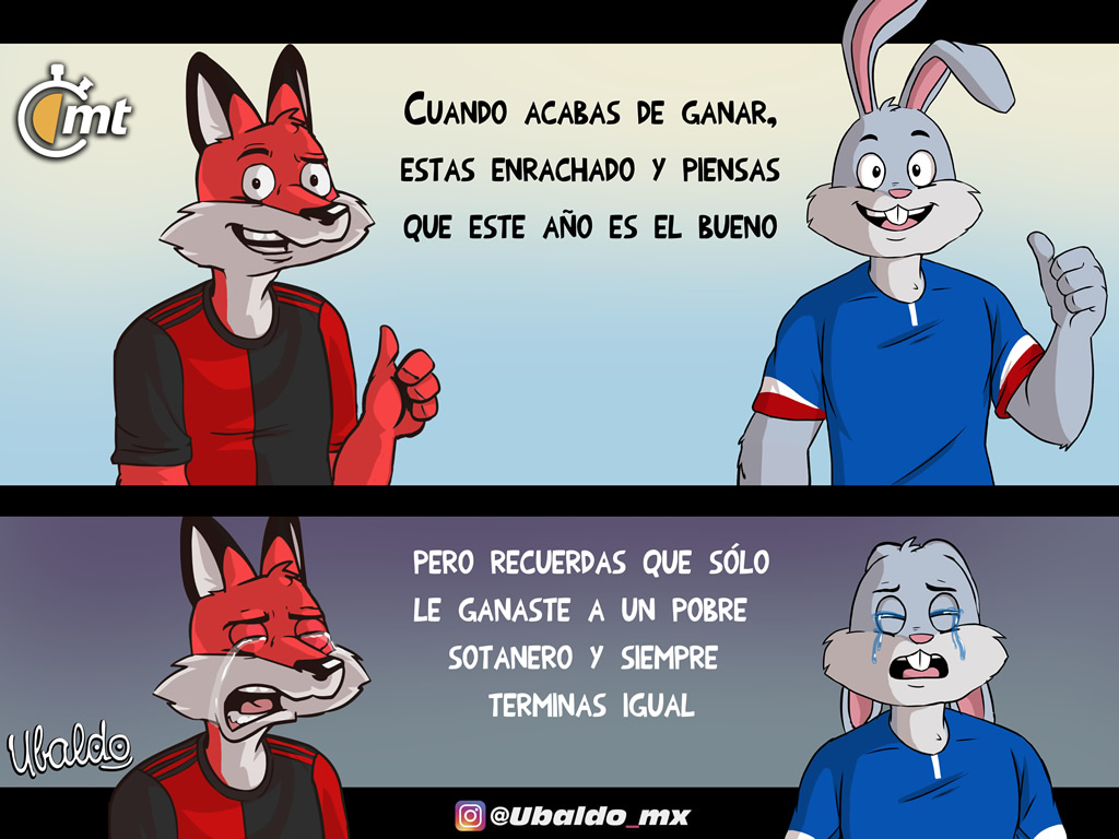 Así los enrachados...