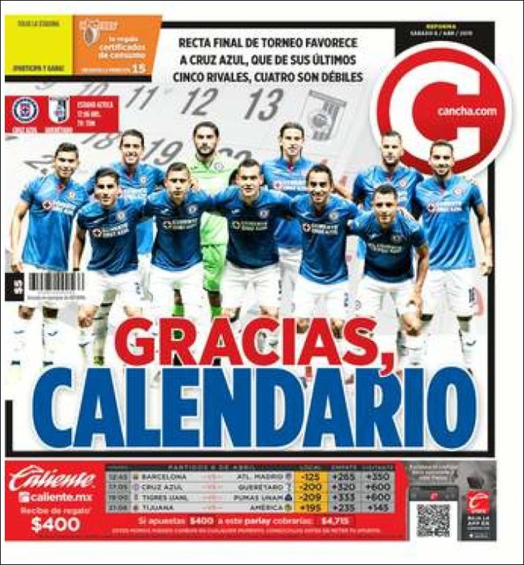Cancha de México.
