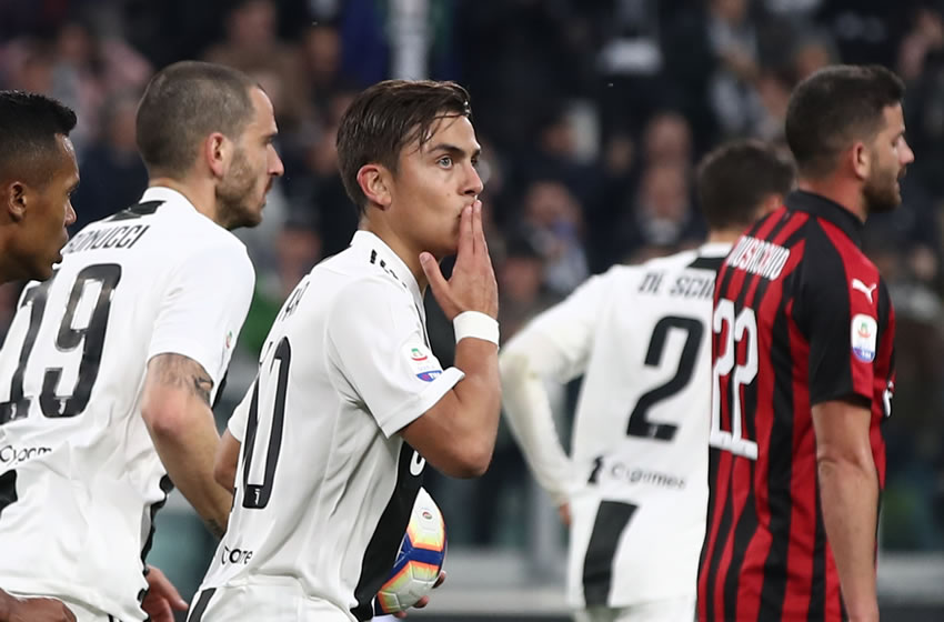 Dybala emparejó la pizarra en el minuto 60. (AFP)