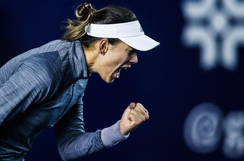 Muguruza, campeona defensora del torneo, se mostró implacable.(Imago7)